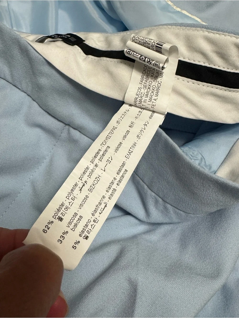 Light Blue women’s  Two-Piece Suit Blazer & Pants 2-4